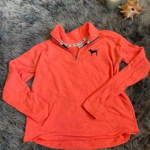 Pink 1/4 zip up